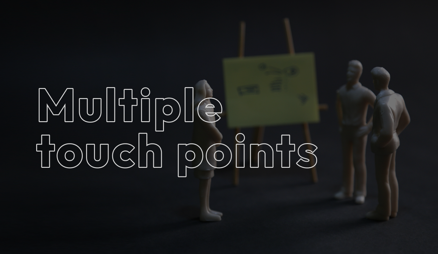 Multiple touch points — slide 3