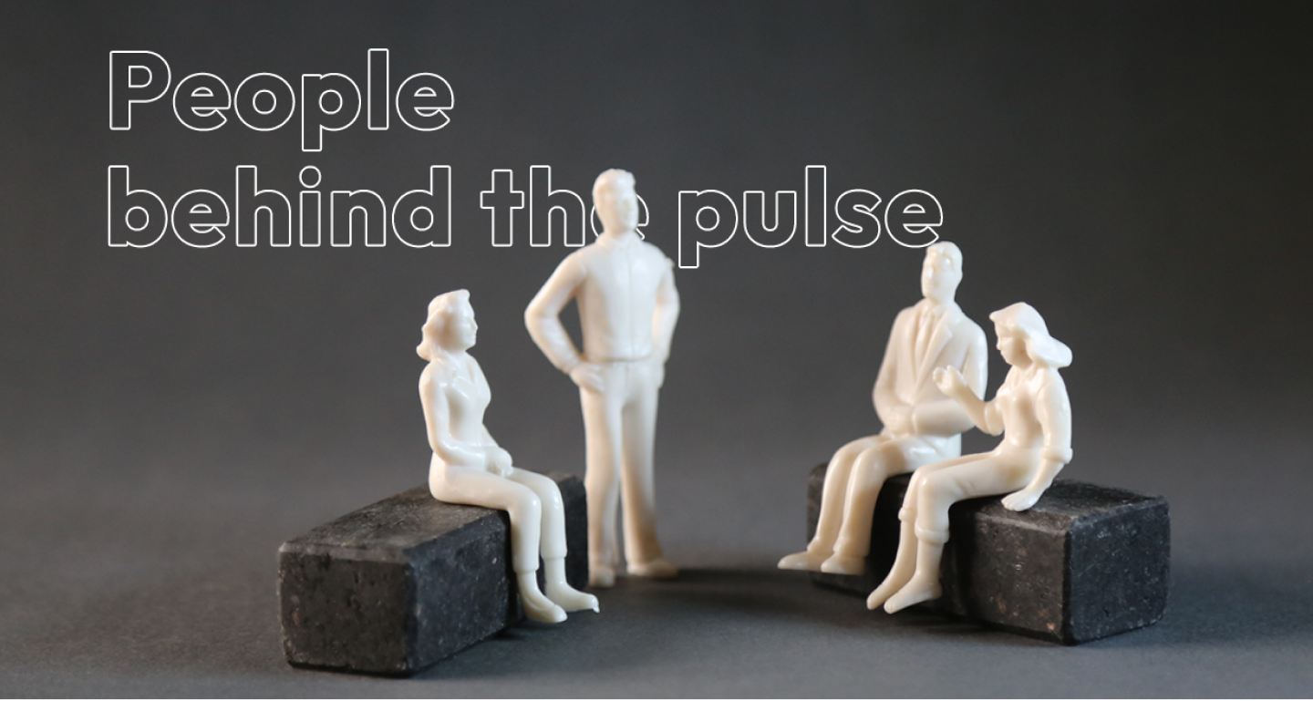 People behind the pulse